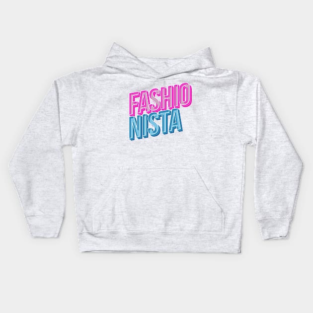 Fashionista Kids Hoodie by CR8ART